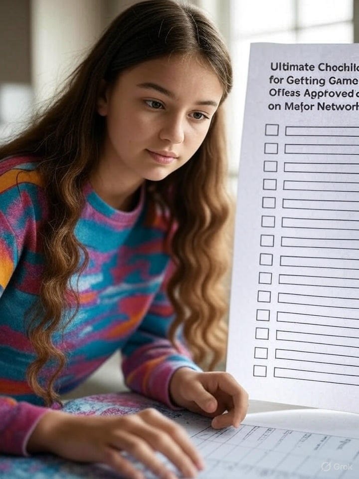 Ultimate Checklist for Getting Game Offers Approved on Major Networks